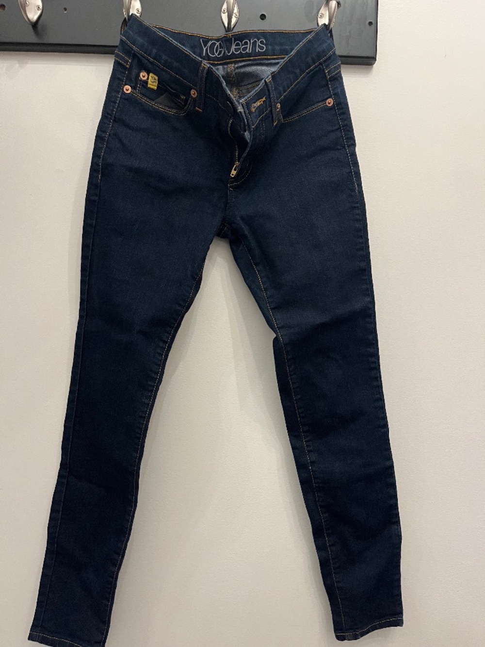 Yoga Jeans Women's Dark Blue Skinny Jeans